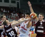 EČ basketbolā: Latvija - Melnkalne