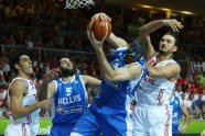 EČ basketbolā: Grieķija - Turcija