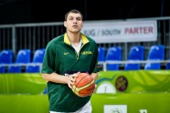 EČ basketbolā: Lietuva - Melnkalne - 2