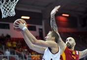EČ basketbolā: Latvija - Maķedonija