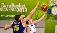 EČ basketbolā: Ukraina - Lielbritānija