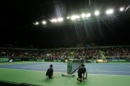 Deivisa kauss tenisā Latvija - Somija. Trešā spēļu diena - 24