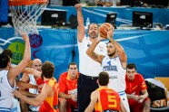 EČ basketbolā: Spānija - Itālija