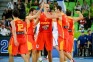 EČ basketbolā: Serbija - Spānija