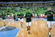 EČ basketbolā: Lietuva - Horvātija