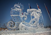 Jelgavas Starptautiskā Ledus skulptūru festivāla darbi - 9