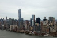 One World Trade Center towers in New York