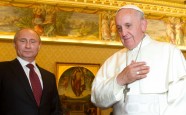 Putins tiekas ar Romas pāvestu Francisku - 1