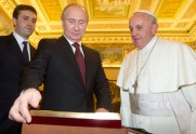 Putins tiekas ar Romas pāvestu Francisku - 2