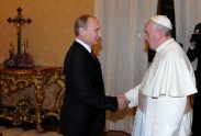 Putins tiekas ar Romas pāvestu Francisku - 3