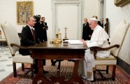 Putins tiekas ar Romas pāvestu Francisku - 4