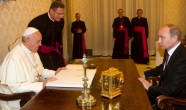 Putins tiekas ar Romas pāvestu Francisku - 5