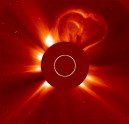 Coronal mass ejection from the Sun
