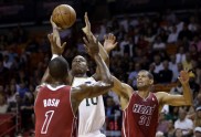 NBA spēle basketbolā: Jazz - Maiami Heat