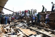 Nairobi graustos avarē vilciens - 2