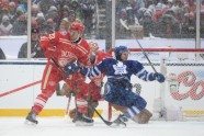 NHL winter classic spēle hokejā: Toronto Maple Leafs - Detroitas Red Wings - 3