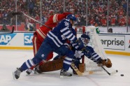 NHL winter classic spēle hokejā: Toronto Maple Leafs - Detroitas Red Wings - 7