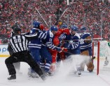 NHL winter classic spēle hokejā: Toronto Maple Leafs - Detroitas Red Wings - 14