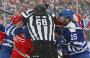NHL winter classic spēle hokejā: Toronto Maple Leafs - Detroitas Red Wings - 18