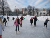 Dabīgā ledus slidotava Sarkandaugavā, Rīgā - 2