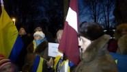 Евромайдан в Риги прошел под флагами латвийских националистах - 22
