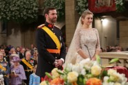 Luxembourg s Hereditary Grand Duke Guillaume and Princess Stephanie