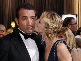 French Actor Jean Dujardin and Alexandra Lamy 