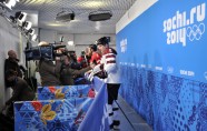 XXII Ziemas olimpiskās spēles, hokejs: Latvija - Šveice - 13