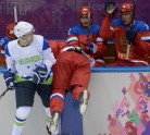 Hokejs Krievija - Slovēnija 1