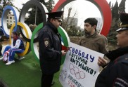 Sochi Protester