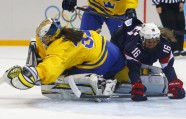 Sieviešu hokejs: Zviedrija - ASV