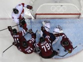 Hokejs olimpiskās spēles: Latvija - Kanāda
