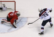 Olimpiskās spēles, hokejs, pusfināls: Kanāda - ASV - 9