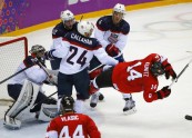 Olimpiskās spēles, hokejs, pusfināls: Kanāda - ASV - 11