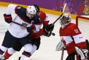 Olimpiskās spēles, hokejs, pusfināls: Kanāda - ASV - 12
