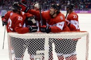 Olimpiskās spēles, hokejs, pusfināls: Kanāda - ASV - 15