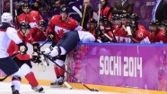 Olimpiskās spēles, hokejs, pusfināls: Kanāda - ASV - 16