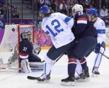 Olimpiskais hokejs: ASV - Somija