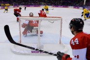 Hokejs olimpiskās spēles: Zviedrija - Kanāda