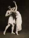 Russian dancers Michel Fokine and Vera Fokina pose in costume for their roles in Daphnis and Chloe