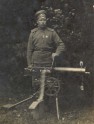 WWI 2nd Riga Latvian Rifle Regiment Soldier with Regimental Badge