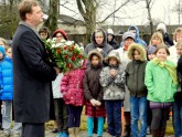 25.marta atceres pasākums pie Komunistiskā genocīda upuru piemiņas akmens Stalbē - 2