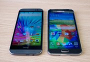 Samsung Galaxy S5 un HTC One (M8)