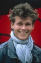 A-HA - Morten Harket at 'The Living Daylights' photocell, 1987