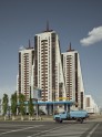 Baikonur Towers, Astana, Kazakhstan