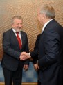 Valsts prezidents tiekas ar Latvijas lielāko pilsētu vadītājiem - 16