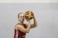 Latvijas sieviešu basketbola izlases treniņš - 15