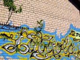 Mākslinieki Preiļos rada profesionālu grafiti - 12