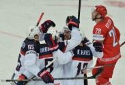 PČ hokejā: Baltkrievija - ASV - 1
