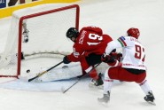 PČ hokejā: Baltkrievija - Šveice - 2